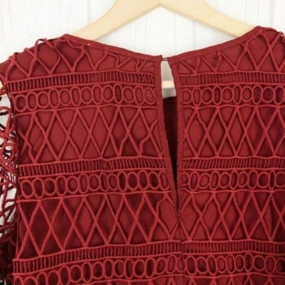 TULAROSA Cannes Elbow Sleeve Lace Blouse - Picture 6 of 7